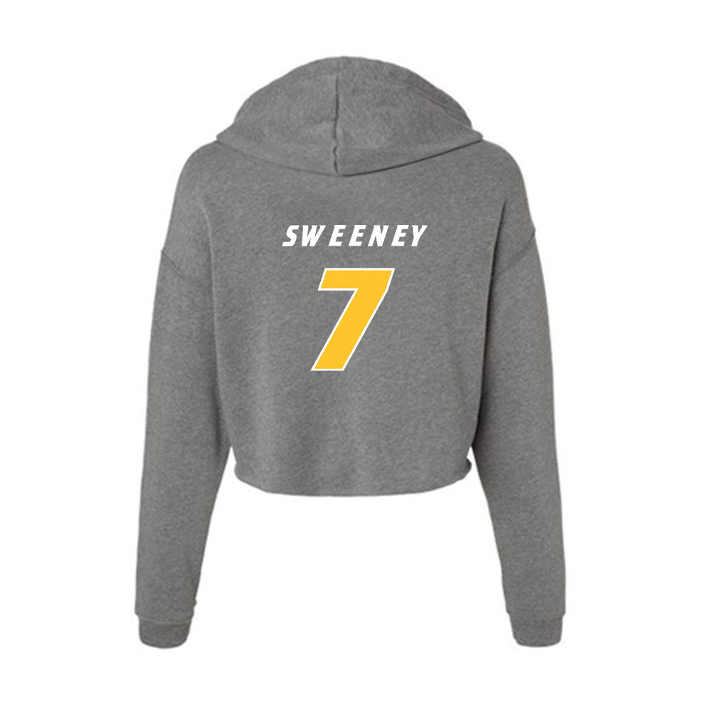 Hofstra - NCAA Baseball : Mike Sweeney - Women's Crop Fleece Hoodie-1