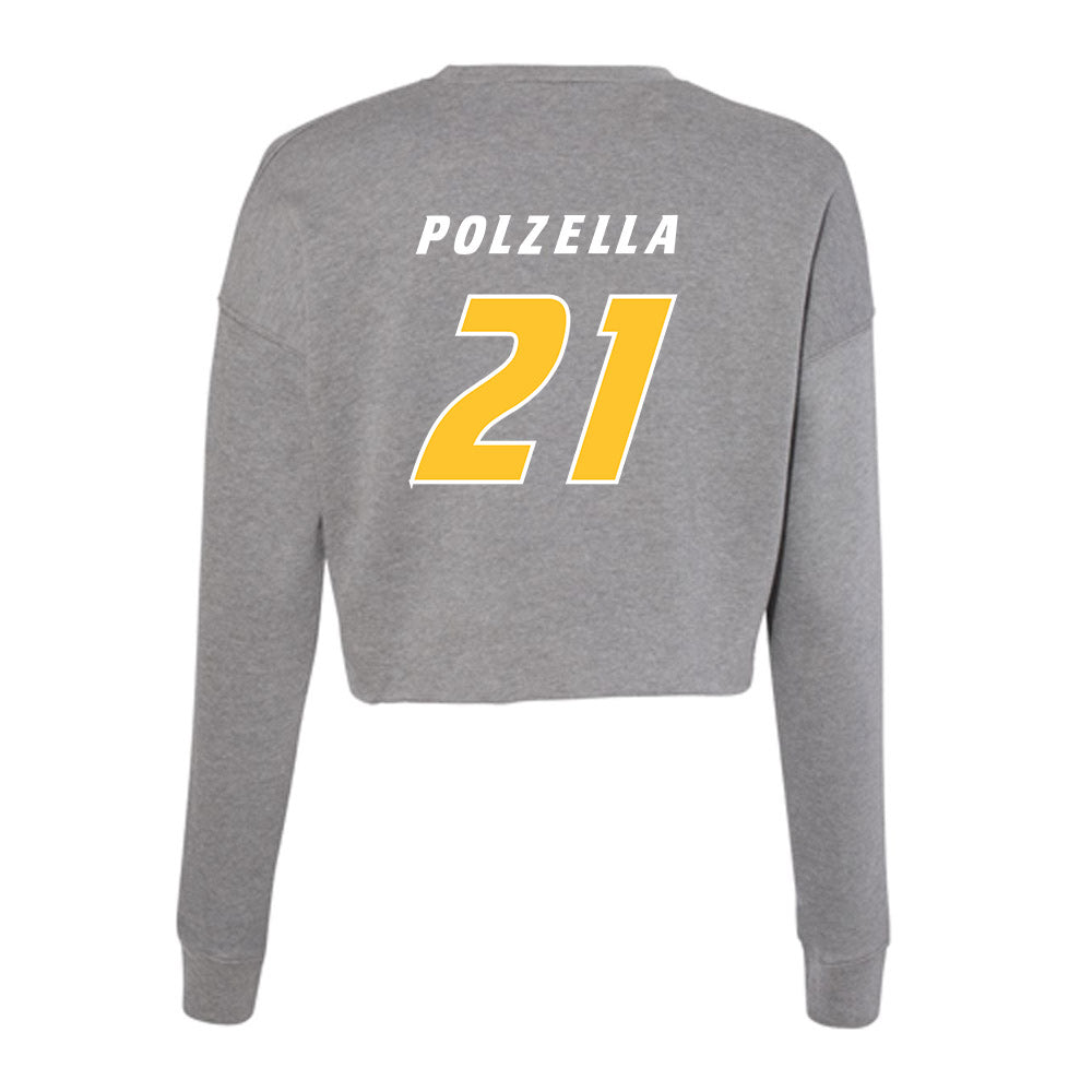 Hofstra - NCAA Softball : Sophia Polzella - Women's Cropped Crew Fleece-1