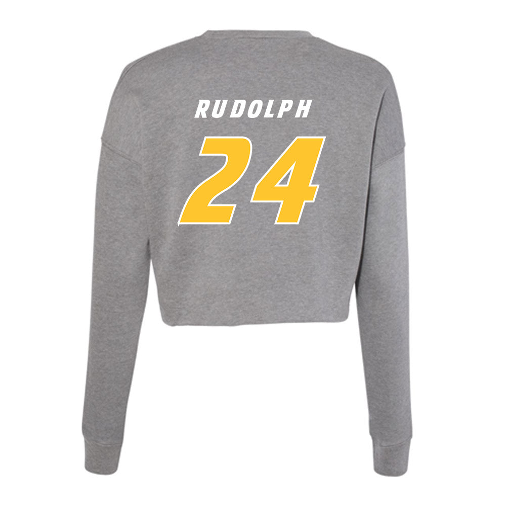 Hofstra - NCAA Women's Lacrosse : Madeleine Rudolph - Women's Cropped Crew Fleece-1