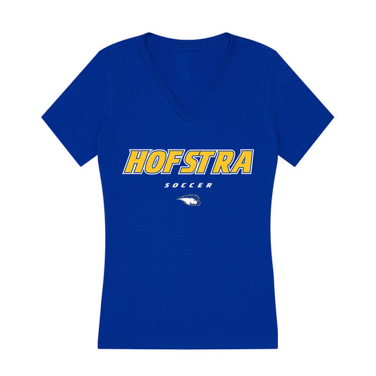 Hofstra - NCAA Men's Soccer : Daniel Burko - Women's V-Neck T-Shirt-0