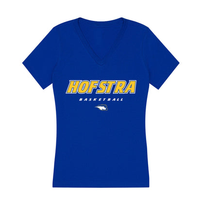 Hofstra - NCAA Women's Basketball : Olivia VanPatten - Women's V-Neck T-Shirt-0