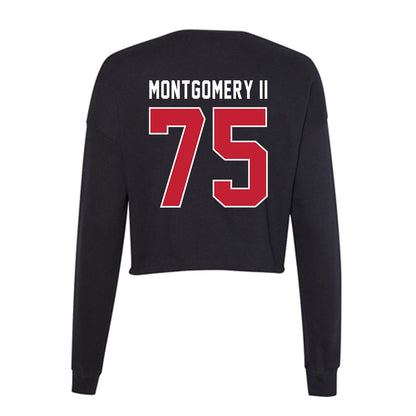 APSU - NCAA Football : Anthwone Montgomery II - Classic Shersey Women's Cropped Crew Fleece-2