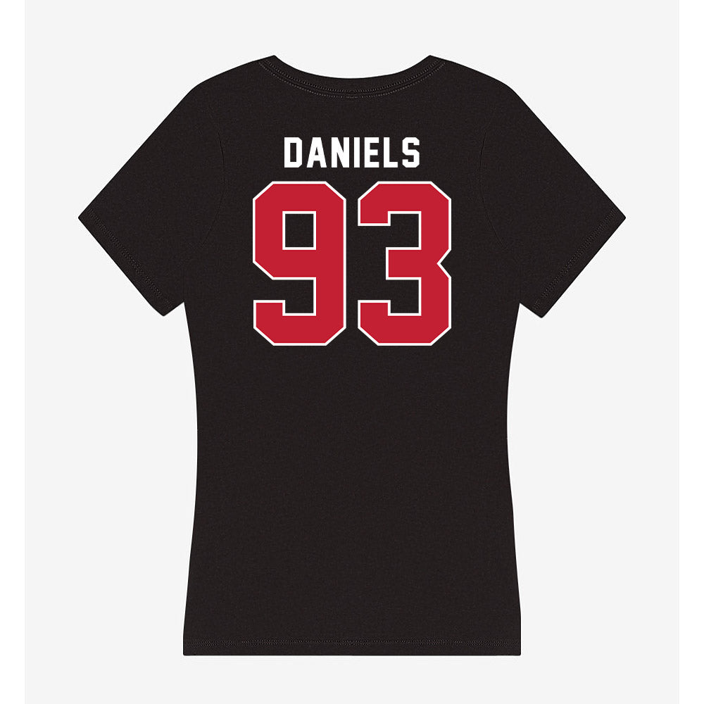 APSU - NCAA Football : Elijah Daniels - Classic Shersey Women's V-Neck T-Shirt-3