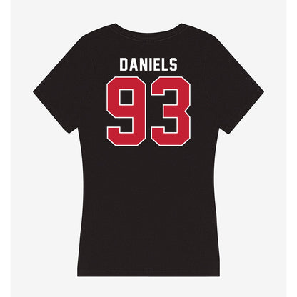 APSU - NCAA Football : Elijah Daniels - Classic Shersey Women's V-Neck T-Shirt-3