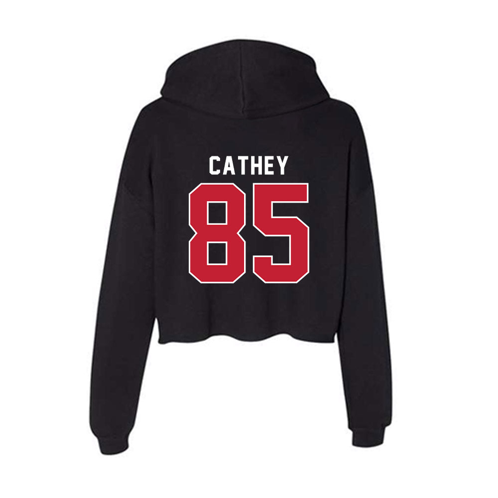 APSU - NCAA Football : Jabari Cathey - Classic Shersey Women's Crop Fleece Hoodie-2