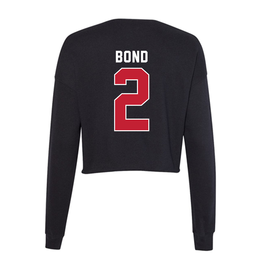 APSU - NCAA Football : Javious Bond - Classic Shersey Women's Cropped Crew Fleece-2