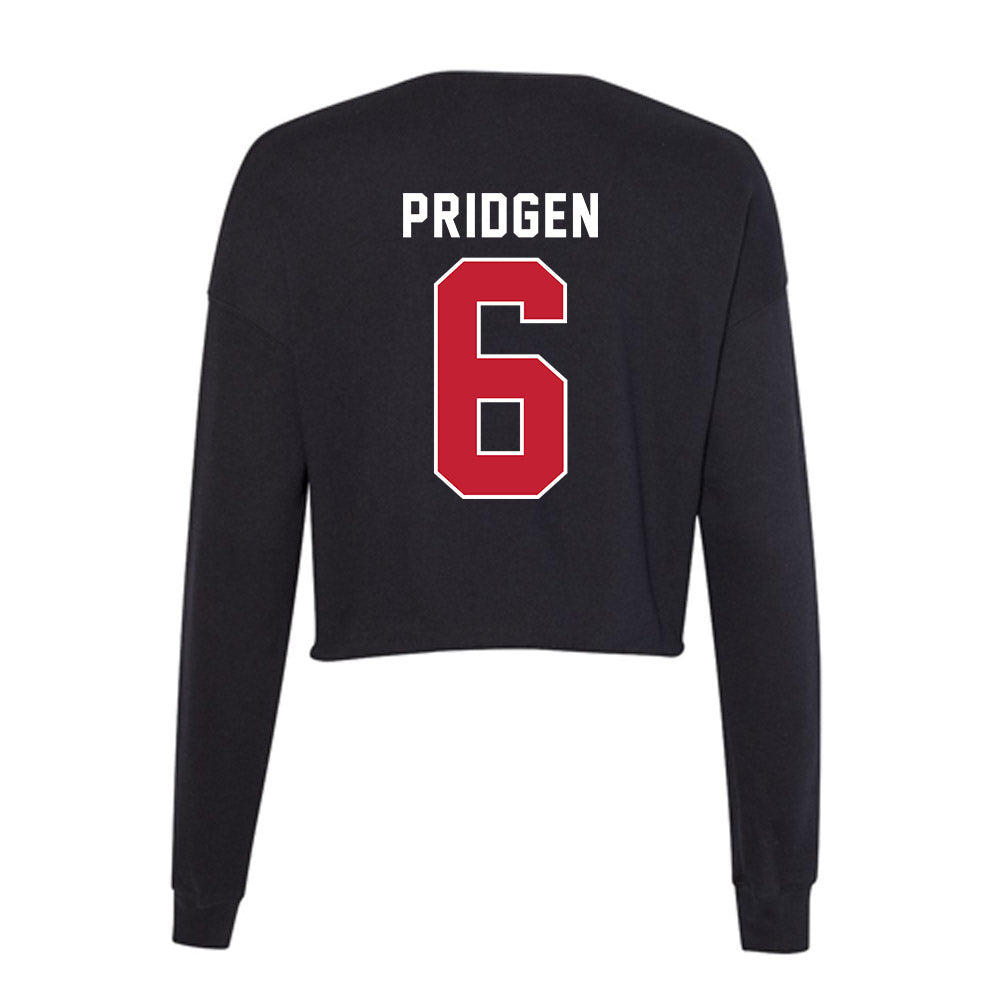 APSU - NCAA Baseball : Paris Pridgen - Classic Shersey Women's Cropped Crew Fleece-3