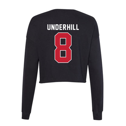 APSU - NCAA Baseball : Elijah Underhill - Classic Shersey Women's Cropped Crew Fleece-3