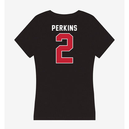 APSU - NCAA Women's Basketball : Kyra Perkins - Classic Shersey Women's V-Neck T-Shirt-2