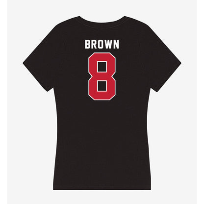 APSU - NCAA Football : Christopher Brown - Classic Shersey Women's V-Neck T-Shirt-2