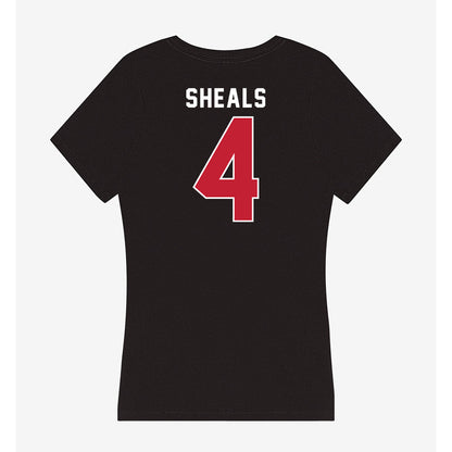 APSU - NCAA Women's Basketball : Anovia Sheals - Classic Shersey Women's V-Neck T-Shirt-2