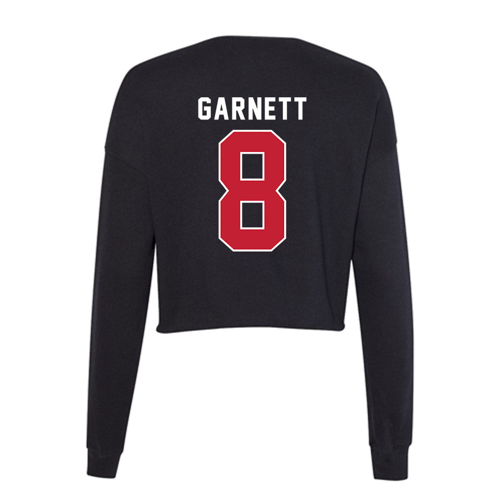 APSU - NCAA Football : Nate Garnett - Classic Shersey Women's Cropped Crew Fleece-3