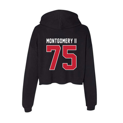 APSU - NCAA Football : Anthwone Montgomery II - Classic Shersey Women's Crop Fleece Hoodie-2