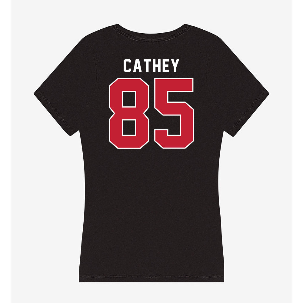 APSU - NCAA Football : Jabari Cathey - Classic Shersey Women's V-Neck T-Shirt-2
