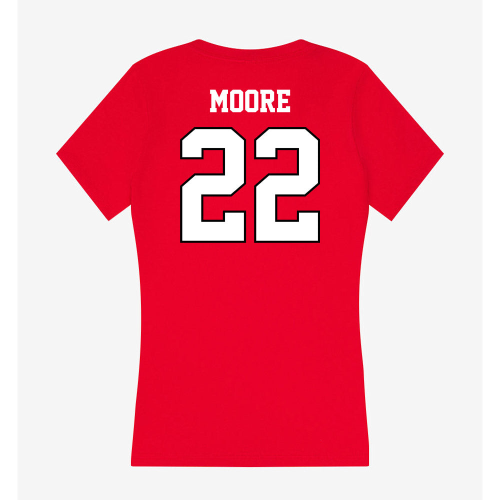 Youngstown State - NCAA Women's Lacrosse : Kaylie Moore - Classic Shersey Women's V-Neck T-Shirt-1