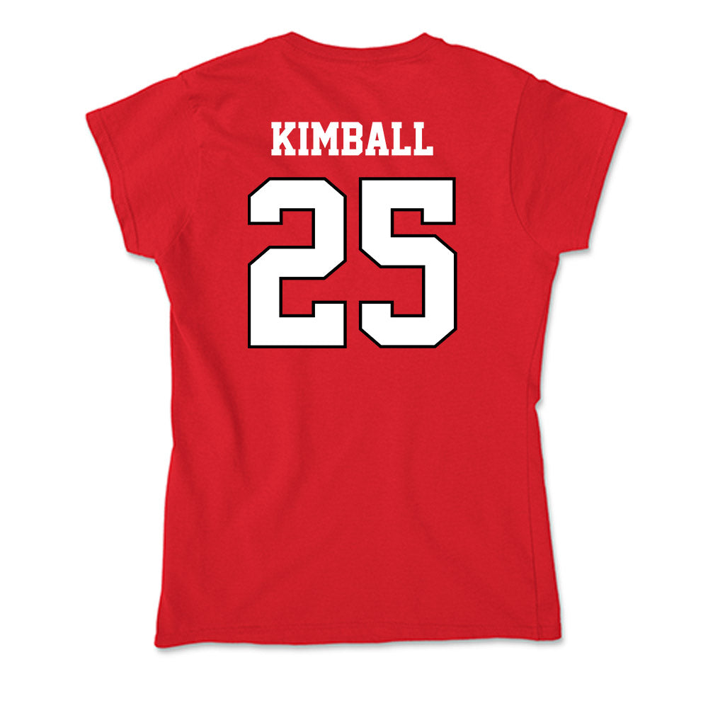 Youngstown State - NCAA Softball : Kennedy Kimball - Classic Shersey Soft Style Women’s T-Shirt-1