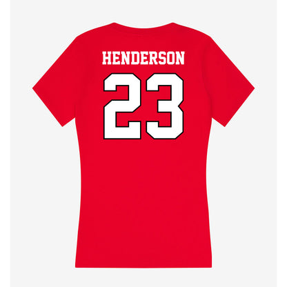 Youngstown State - NCAA Football : Stephen Henderson - Classic Shersey Women's V-Neck T-Shirt-1