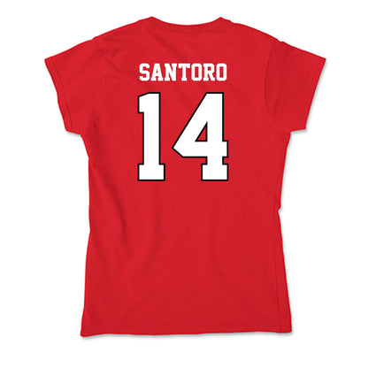 Youngstown State - NCAA Women's Basketball : Casey Santoro - Classic Shersey Soft Style Women’s T-Shirt-1