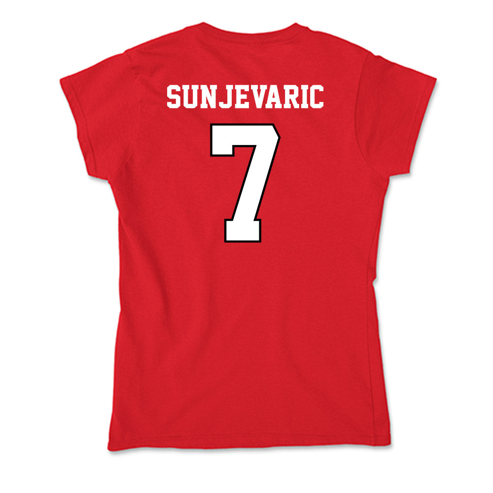 Youngstown State - NCAA Women's Soccer : Eva Sunjevaric - Classic Shersey Soft Style Women’s T-Shirt-1