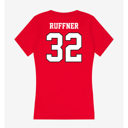 Youngstown State - NCAA Baseball : Teddy Ruffner - Classic Shersey Women's V-Neck T-Shirt-1