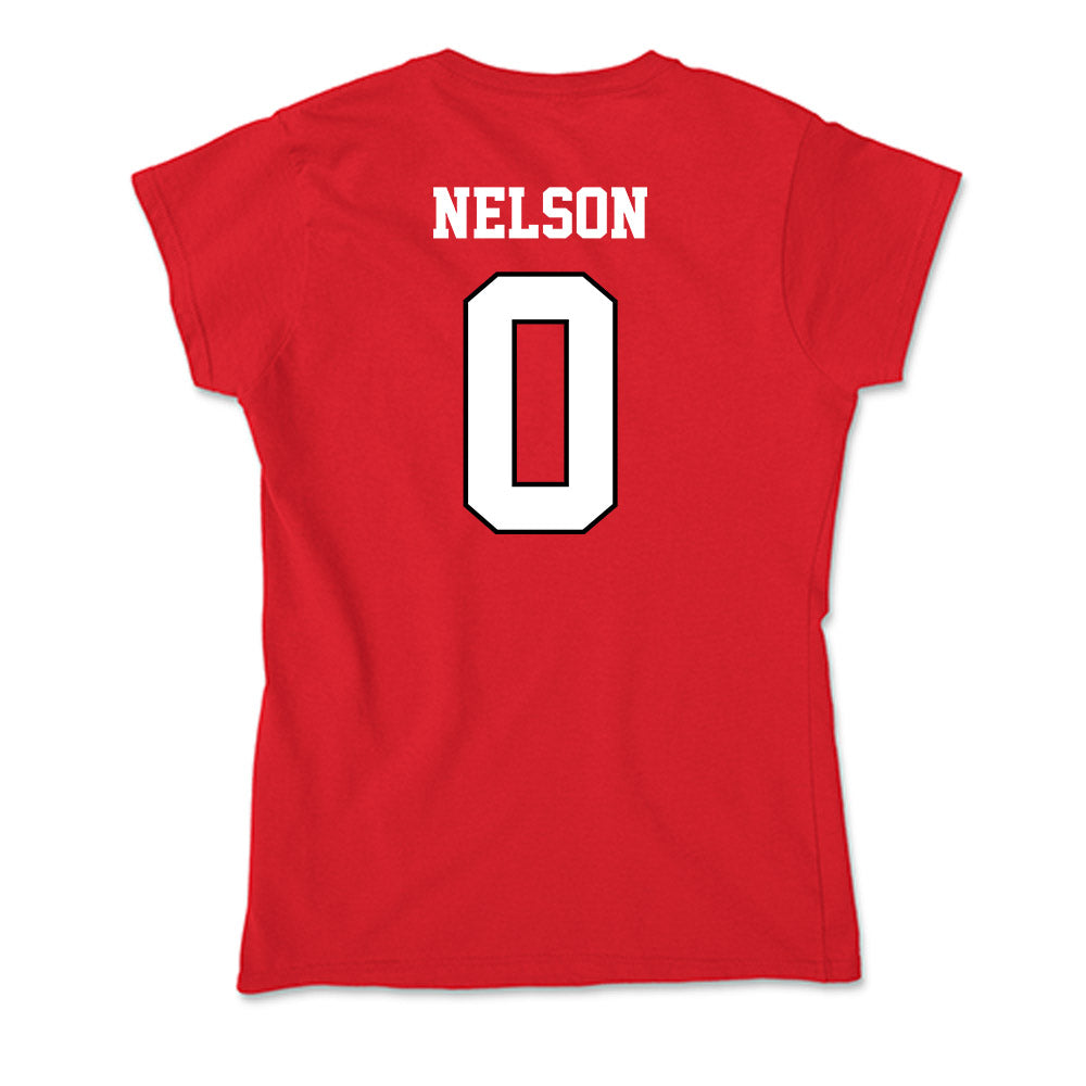 Youngstown State - NCAA Men's Basketball : Jason Nelson - Classic Shersey Soft Style Women’s T-Shirt-1