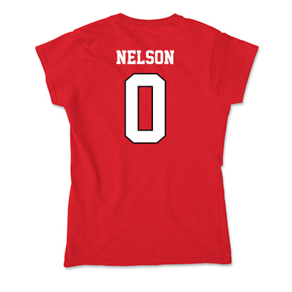 Youngstown State - NCAA Men's Basketball : Jason Nelson - Classic Shersey Soft Style Women’s T-Shirt-1