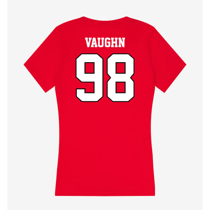 Youngstown State - NCAA Football : Collin Vaughn - Classic Shersey Women's V-Neck T-Shirt-1