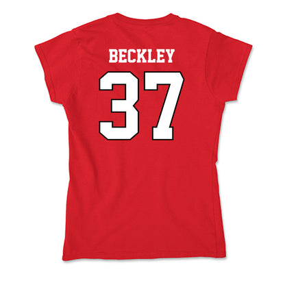 Youngstown State - NCAA Baseball : Nathan Beckley - Classic Shersey Soft Style Women’s T-Shirt-1