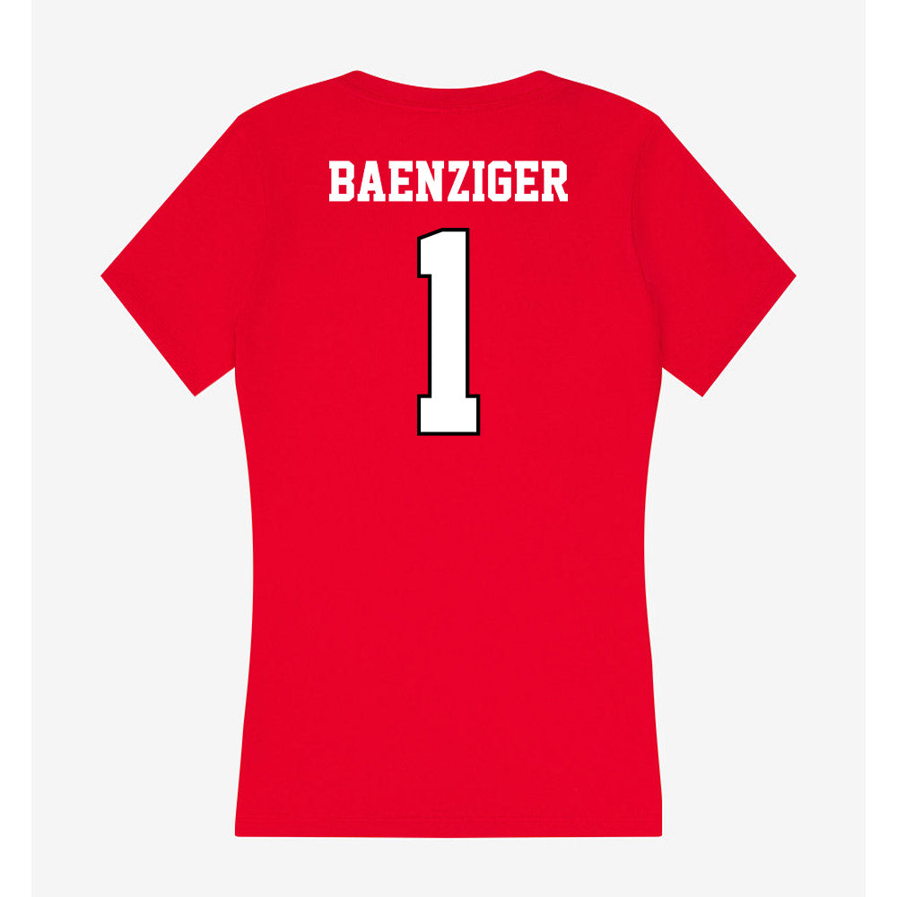 Youngstown State - NCAA Women's Lacrosse : Claire Baenziger - Classic Shersey Women's V-Neck T-Shirt-1