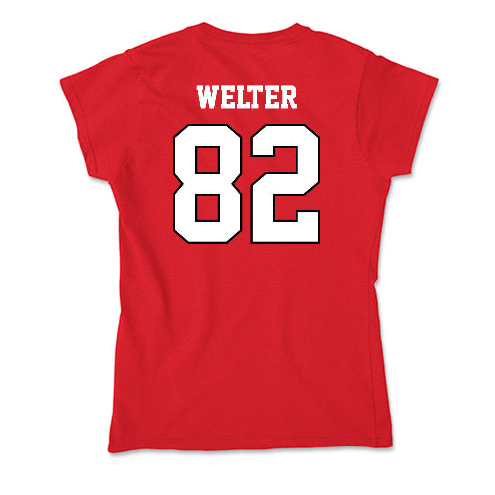 Youngstown State - NCAA Football : Max Welter - Classic Shersey Soft Style Women’s T-Shirt-1