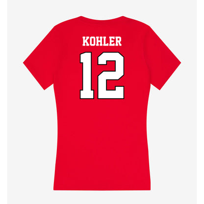 Youngstown State - NCAA Softball : Bree Kohler - Classic Shersey Women's V-Neck T-Shirt-1