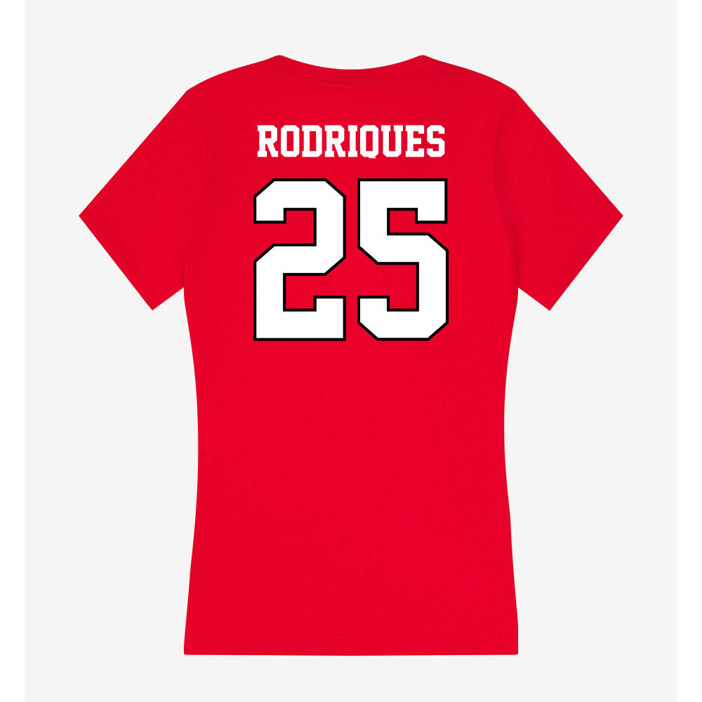 Youngstown State - NCAA Baseball : Michael Rodriques - Classic Shersey Women's V-Neck T-Shirt-1