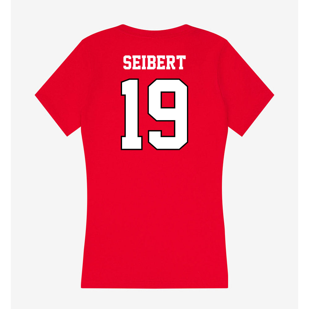 Youngstown State - NCAA Football : Colin Seibert - Classic Shersey Women's V-Neck T-Shirt-1
