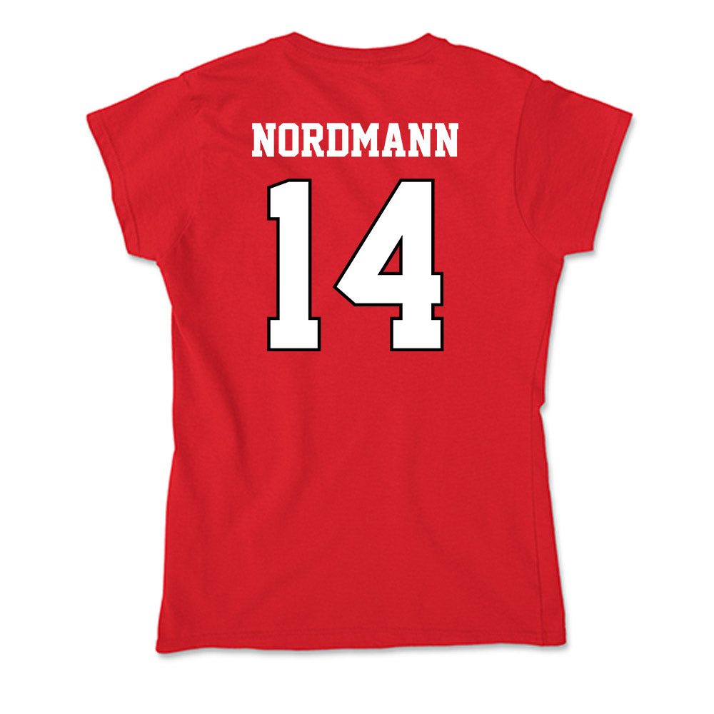 Youngstown State - NCAA Women's Volleyball : Taya Nordmann - Classic Shersey Soft Style Women’s T-Shirt-1