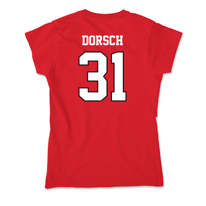 Youngstown State - NCAA Baseball : Aidan Dorsch - Classic Shersey Soft Style Women’s T-Shirt-1