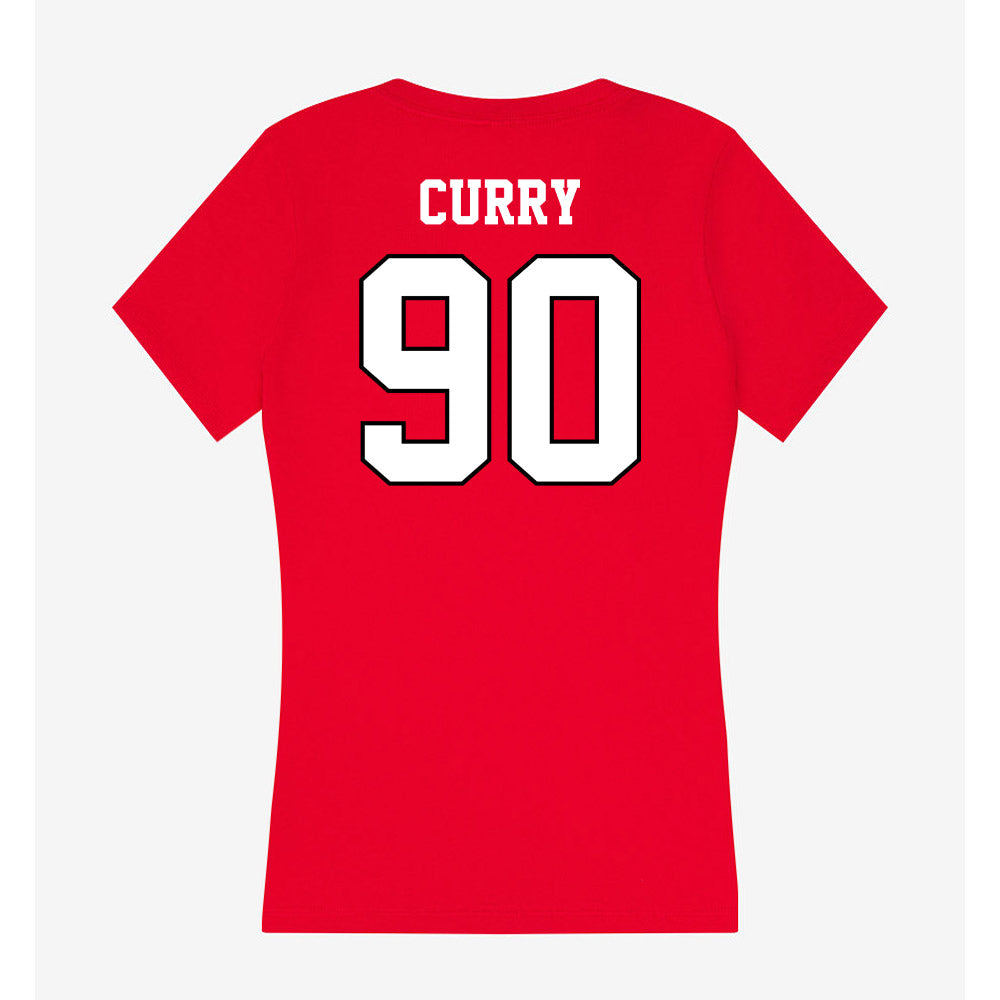 Youngstown State - NCAA Football : Ebony Curry - Classic Shersey Women's V-Neck T-Shirt-1