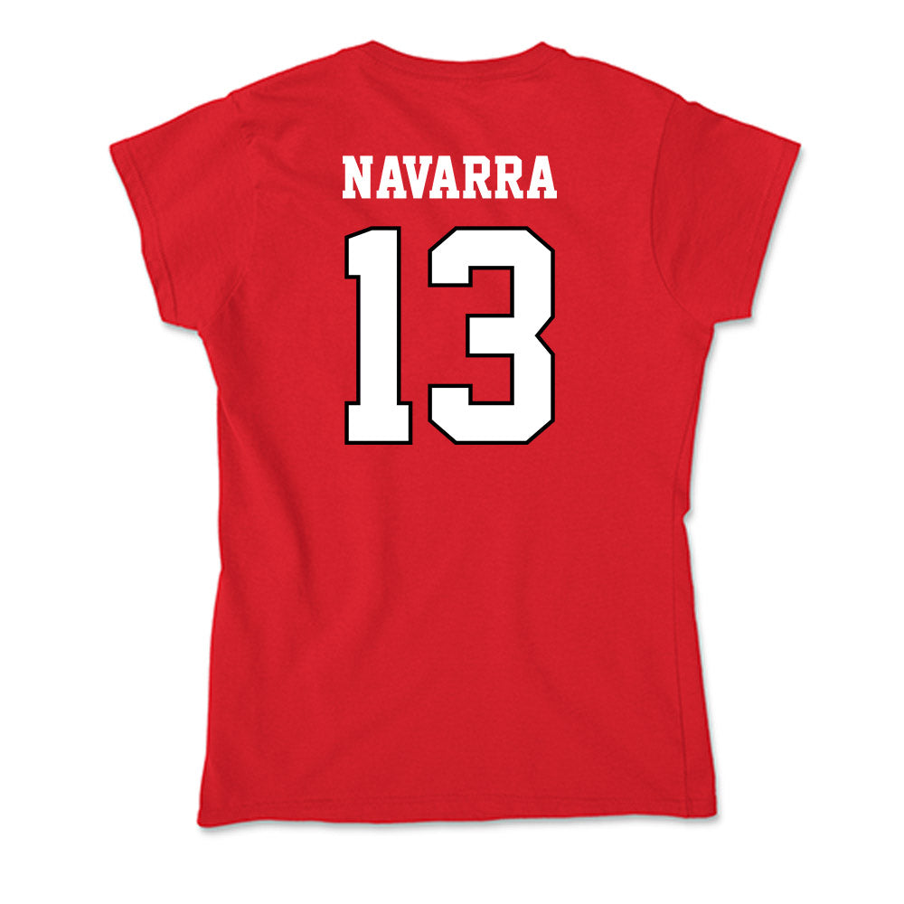 Youngstown State - NCAA Men's Basketball : Markus Navarra - Classic Shersey Soft Style Women’s T-Shirt-1