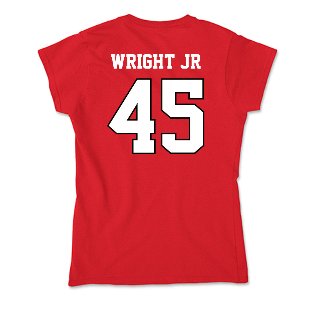 Youngstown State - NCAA Football : Mike Wright jr - Classic Shersey Soft Style Women’s T-Shirt-1