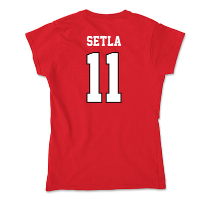 Youngstown State - NCAA Women's Volleyball : Nyia Setla - Classic Shersey Soft Style Women’s T-Shirt-1