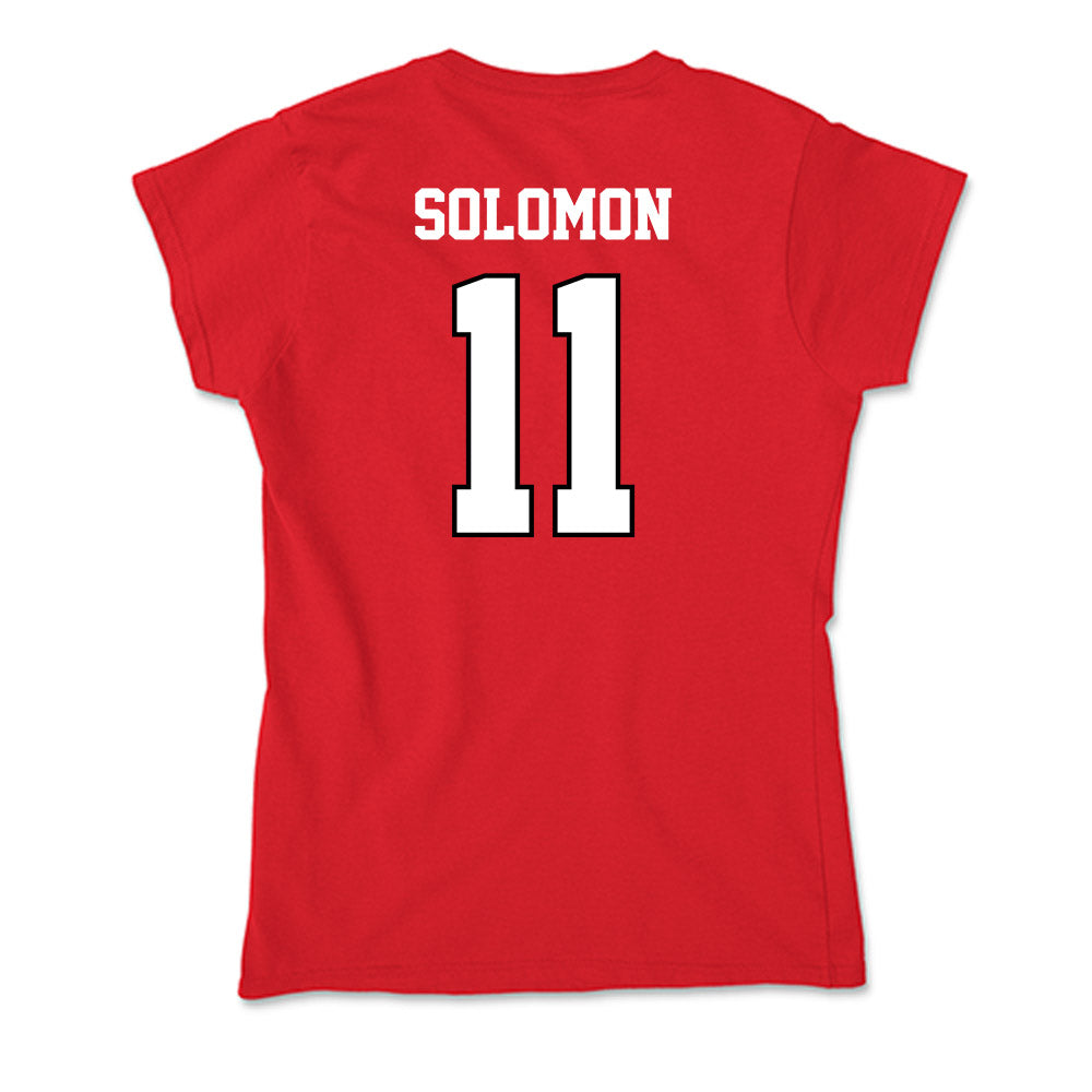Youngstown State - NCAA Football : Mike Solomon - Classic Shersey Soft Style Women’s T-Shirt-1