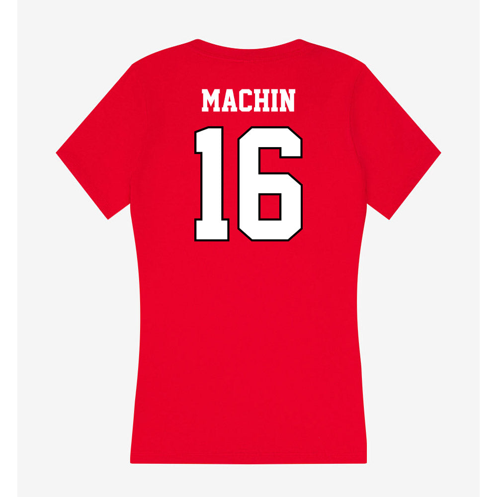 Youngstown State - NCAA Women's Volleyball : Gabriela Machin - Classic Shersey Women's V-Neck T-Shirt-1