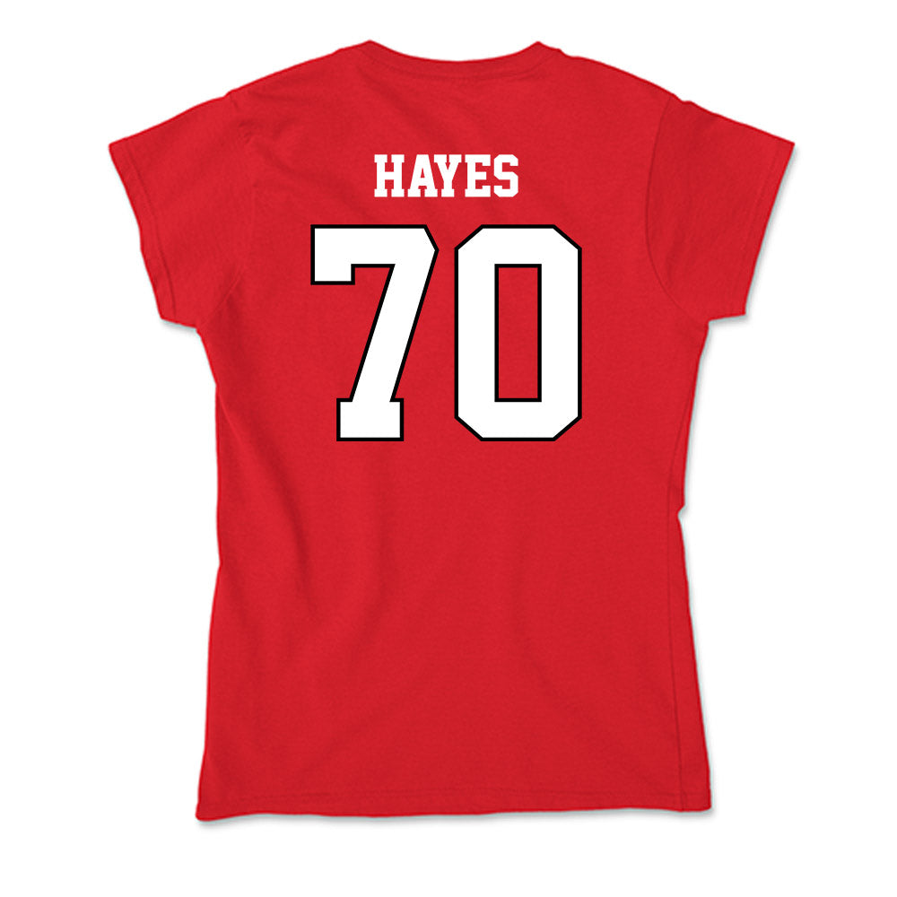 Youngstown State - NCAA Football : Robert Hayes - Classic Shersey Soft Style Women’s T-Shirt-1