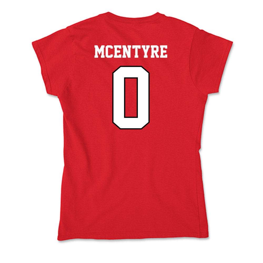 Youngstown State - NCAA Men's Track & Field : Jake McEntyre - Classic Shersey Soft Style Women’s T-Shirt-1