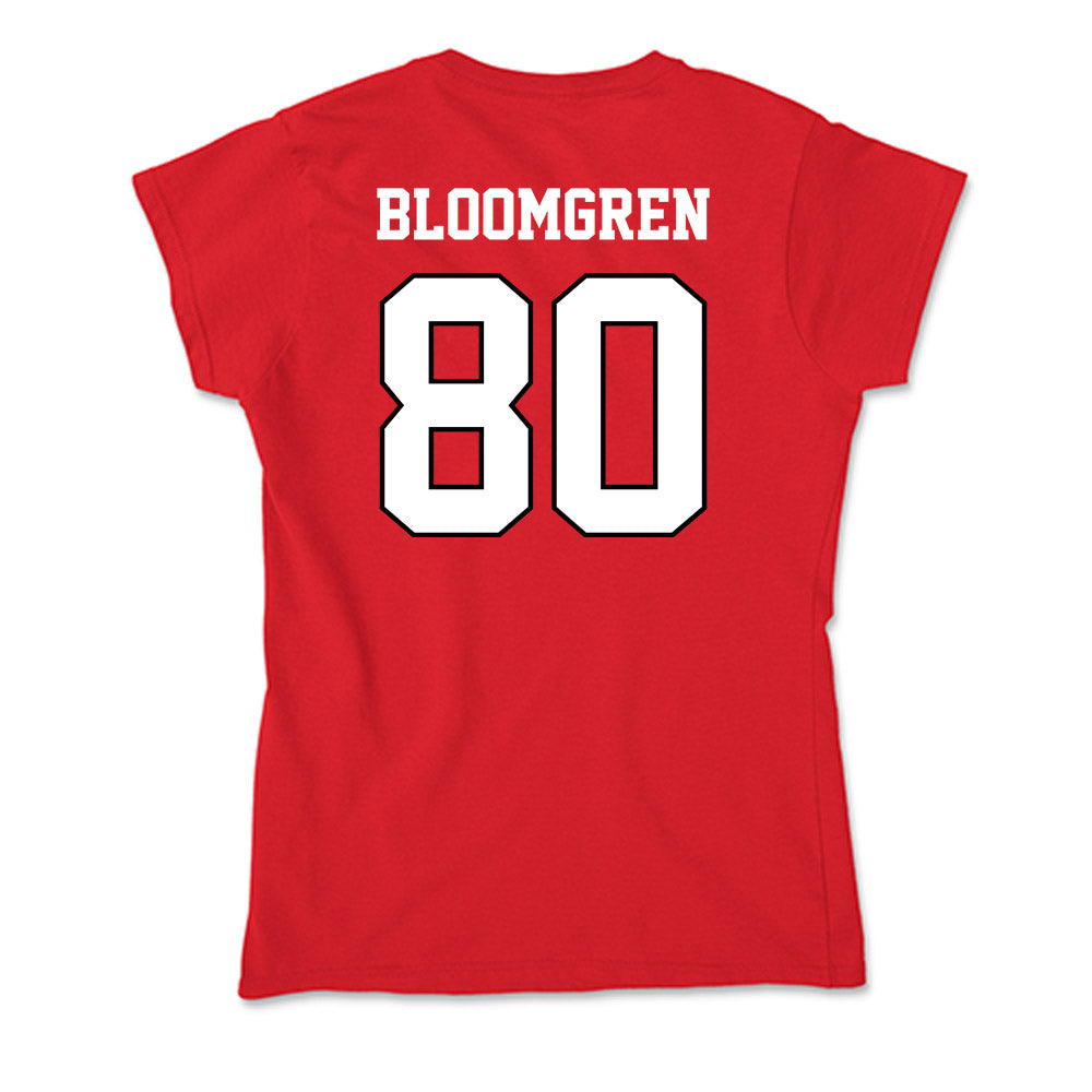 Youngstown State - NCAA Football : Christian Bloomgren - Classic Shersey Soft Style Women’s T-Shirt-1