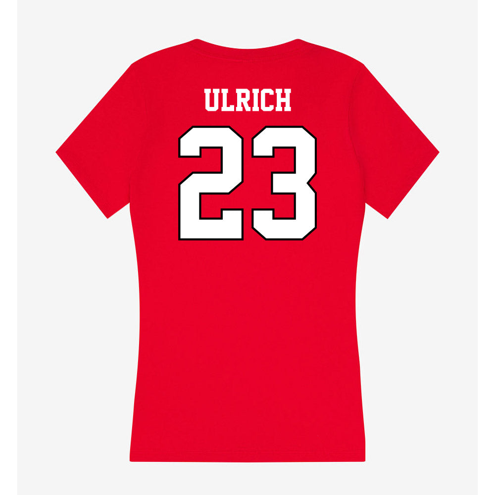 Youngstown State - NCAA Baseball : Sloan Ulrich - Classic Shersey Women's V-Neck T-Shirt-1