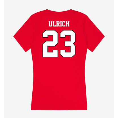 Youngstown State - NCAA Baseball : Sloan Ulrich - Classic Shersey Women's V-Neck T-Shirt-1