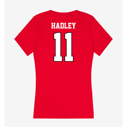 Youngstown State - NCAA Baseball : Caleb Hadley - Classic Shersey Women's V-Neck T-Shirt-1