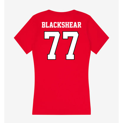 Youngstown State - NCAA Men's Basketball : Tae Blackshear - Classic Shersey Women's V-Neck T-Shirt-1