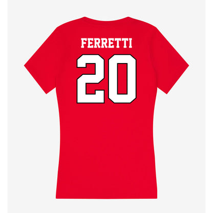 Youngstown State - NCAA Baseball : Jake Ferretti - Classic Shersey Women's V-Neck T-Shirt-1