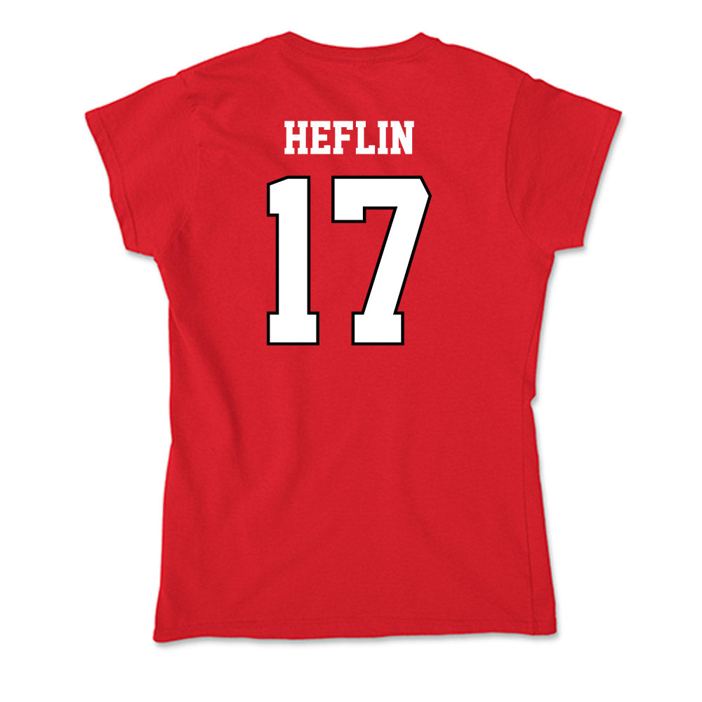 Youngstown State - NCAA Baseball : Tyler Heflin - Classic Shersey Soft Style Women’s T-Shirt-1